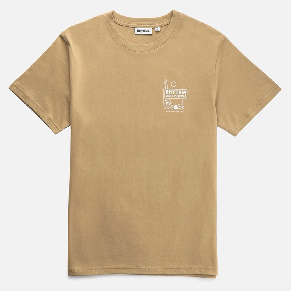 Rhythm Vintage Surf Essentials Burleigh Heads Australia Siesta Short Sleeve Tee